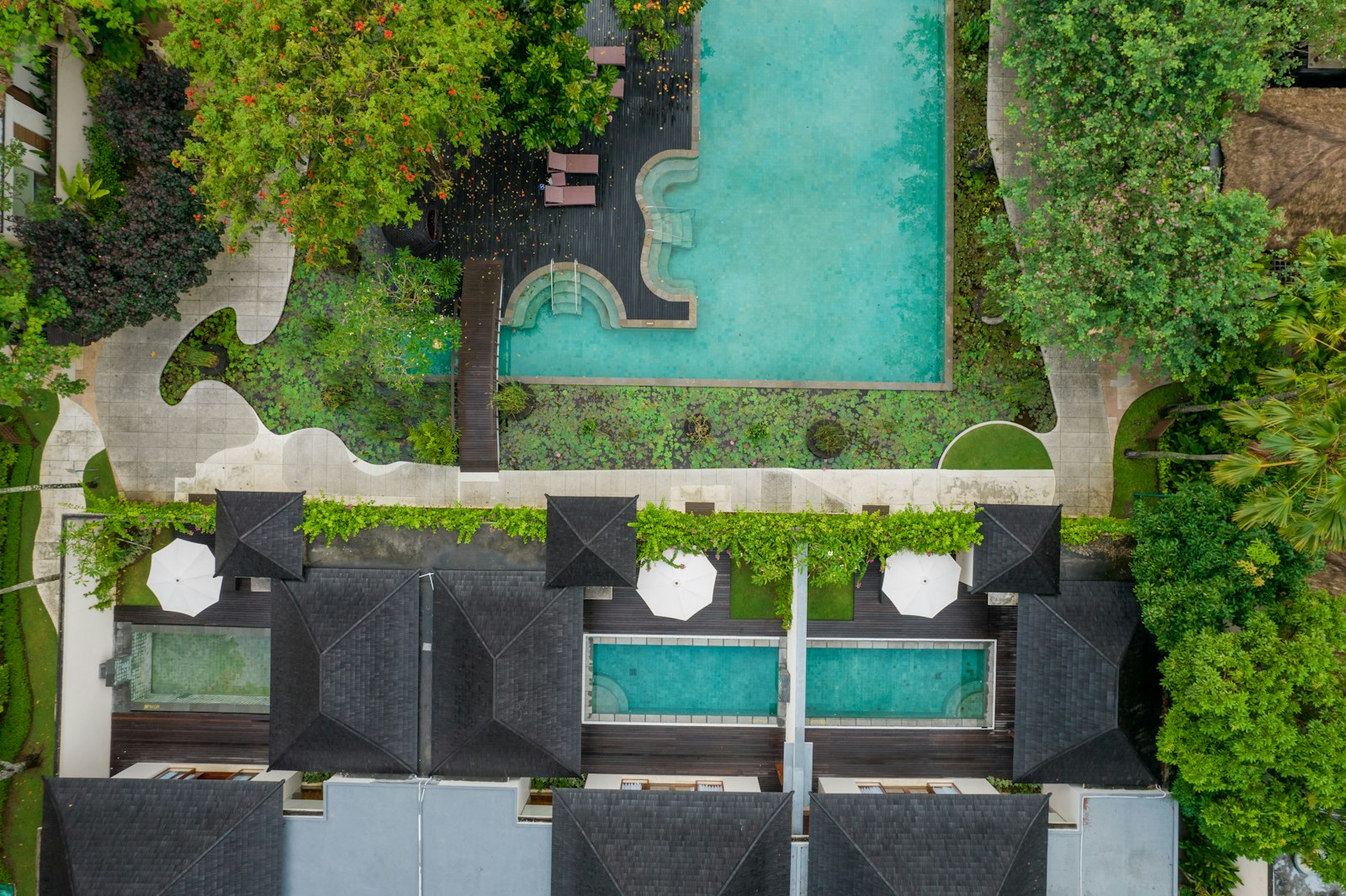 Pool and spa